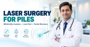 Laser surgery for piles consultation at Sri Arogya Hospital Bangalore